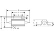Rezistor drátový s radiátorem přišroubováním 5,6K 50W ±5%
