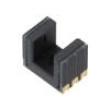 Sensor: photoelectric through-beam (with slot) Slot width: 3mm