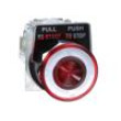 Switch: push-button 30mm Stabl.pos: 2 SPDT red/white IP66