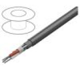 Wire Xtra Guard® Flex 3x26AWG Al foil,tinned copper braid
