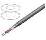 Wire Xtra Guard® Flex 2x24AWG Al foil,tinned copper braid