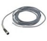 Kabel: pro snímače/automatizaci M12 PIN: 4 přímý 5m zástrčka