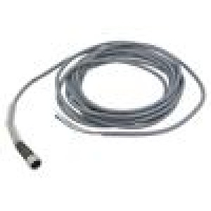 Kabel: pro snímače/automatizaci M12 PIN: 4 přímý 5m zástrčka