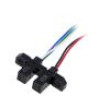 Sensor: photoelectric through-beam (with slot) LIGHT-ON 20mA