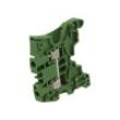 Splice terminal: rail SNK 0.2÷4mm2 ways: 1 terminals: 2 green