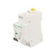 RCBO breaker 230/400VAC Inom: 16A Poles: 1+N DIN Charact: C 6kA