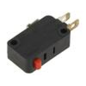 Microswitch SNAP ACTION without lever SPDT 0.1A/30VDC Pos: 2