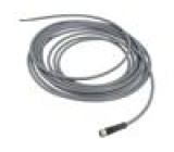 Kabel: pro snímače/automatizaci M8 PIN: 3 přímý 5m zástrčka