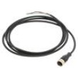 Kabel: pro snímače/automatizaci UNF 1/2-20 PIN: 3 přímý 2m