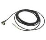Kabel: pro snímače/automatizaci UNF 1/2-20 PIN: 3 úhlový 5m