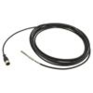 Kabel: pro snímače/automatizaci UNF 1/2-20 PIN: 3 přímý 5m