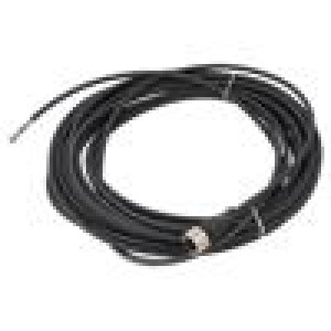 Kabel: pro snímače/automatizaci M12 PIN: 4 přímý 10m zástrčka