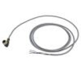 Kabel: pro snímače/automatizaci M12 PIN: 4 úhlový 5m zástrčka