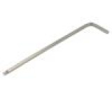 Wrench hex key,spherical HEX 3mm Overall len: 103mm long