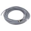 Connection lead M8 PIN: 3 straight 10m plug 60VAC 3A -25÷80°C