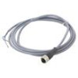 Kabel: pro snímače/automatizaci M12 PIN: 4 přímý 2m zástrčka