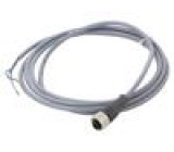 Kabel: pro snímače/automatizaci M12 PIN: 4 přímý 2m zástrčka