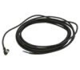 Kabel: pro snímače/automatizaci M8 PIN: 4 úhlový 5m zástrčka