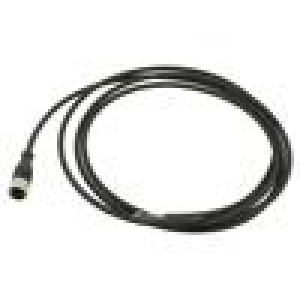 Kabel: pro snímače/automatizaci M12 PIN: 4 přímý 2m zástrčka