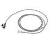 Kabel: pro snímače/automatizaci M12 PIN: 4 úhlový 10m zástrčka