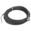 Connection lead UNF 1/2-20 PIN: 3 angled 10m plug 250VAC 4A