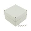 Enclosure: multipurpose X: 120mm Y: 120mm Z: 75mm ZP light grey