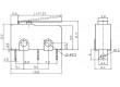 Mikrospínač SNAP ACTION s páčkou SPDT 5A/250VAC ON-(ON) IP40