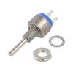 Potentiometer: shaft single turn 10kΩ 750mW ±20% 3mm soldered