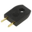 INSULATED PLUG (BLACK)