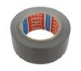 Tape: duct W: 50mm L: 50m Thk: 150um grey synthetic rubber 20%