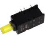 Mikrospínač 1-polohové DPDT 0,5A/60VDC THT LED   8N