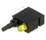Mikrospínač 1-polohové SPDT 0,5A/60VDC THT LED   5N