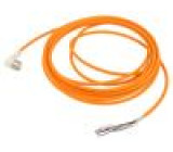 Kabel: pro snímače/automatizaci M12 PIN: 4 úhlový 10m zástrčka