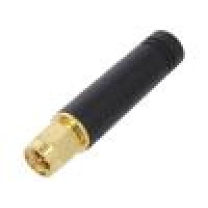 Anténa Bluetooth,WiFi 2dBi šroubovací 2,4GHz vidlice,SMA