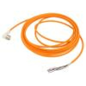 Kabel: pro snímače/automatizaci M12 PIN: 4 úhlový 5m zástrčka