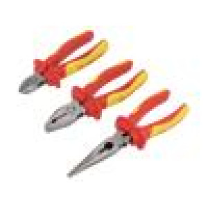 INSULATED PLIERS SET 3 PCS