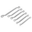 45° ANGLED RING RING WRENCH SET 6 pcs. 10 - 26mm, BOX INSERT