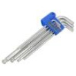 HEX SET 9 pcs. 1120M - HEX WITH BALL EXTRA LONG 1.5 - 10mm