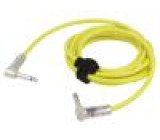 Kabel 3m žlutá 0,5mm2 Žíly: : 1