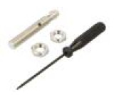 Čidlo: kapacitní Dosah: 0,1÷1,5mm OUT: PNP / NO Unap: 10÷30VDC