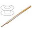 Vodič H07V2-K lanko Cu 6mm2 10AWG PVC bílo-oranžová Třída: 5