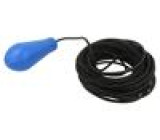 Čidlo: hladiny kapalin max.50°C OUT: NO + NC kabel 20m IP68