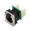 XLRnet, D Type, Ethernet Chassis Mounts, IP54, IDC Terminals