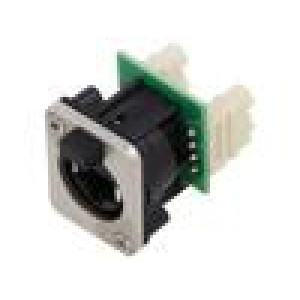 XLRnet, D Type, Ethernet Chassis Mounts, IP54, IDC Terminals