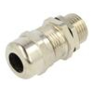 1SNG625009R0000 Vývodka s prodlouženým závitem M16 1,5 IP68 mosaz Entrelec