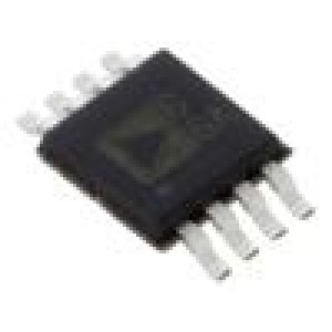 AD8606ARMZ-REEL IC: operační zesilovač 10MHz Ch: 2 MSOP8 IB: 0,25nA Iio: 75pA