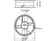 Ventilátor 115VAC Ø254x89mm 1444m3/h 68dBA 88W