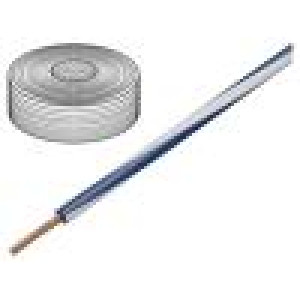 Vodič H07Z-K lanko Cu 1,5mm2 LSZH tmavě modrá-bílá 450V,750V