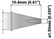 Hrot plochý 1,5mm 350-398°C Podobné typy SSC-738A