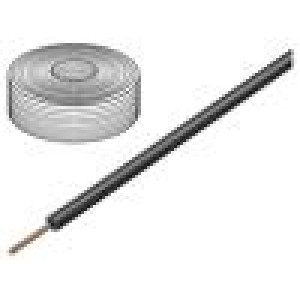 Vodič H05Z-K lanko Cu 0,75mm2 LSZH černá 300V,500V Třída: 5